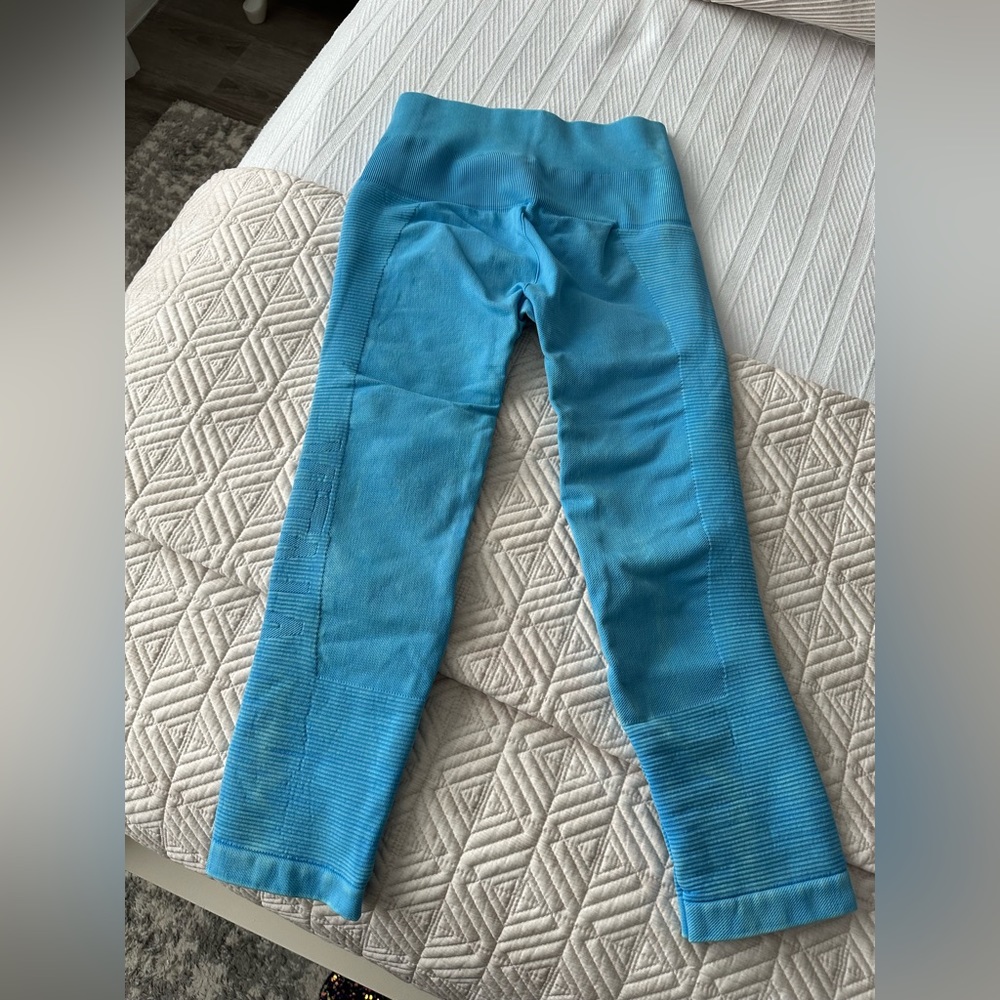 Vita LA Women’s Spandex Leggings - Size M/L Light Blue